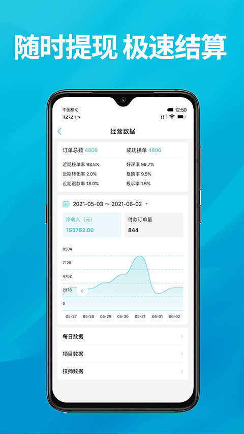 到位商家版app软件封面