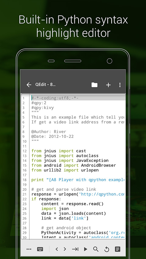 qpython3第3张手机截图