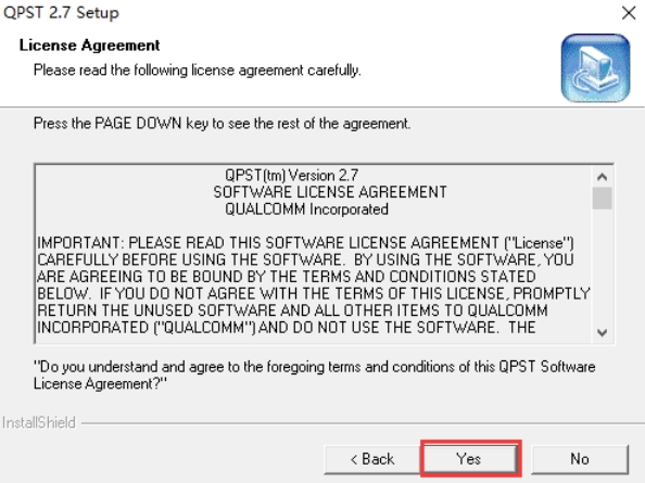 QPST Software Installation