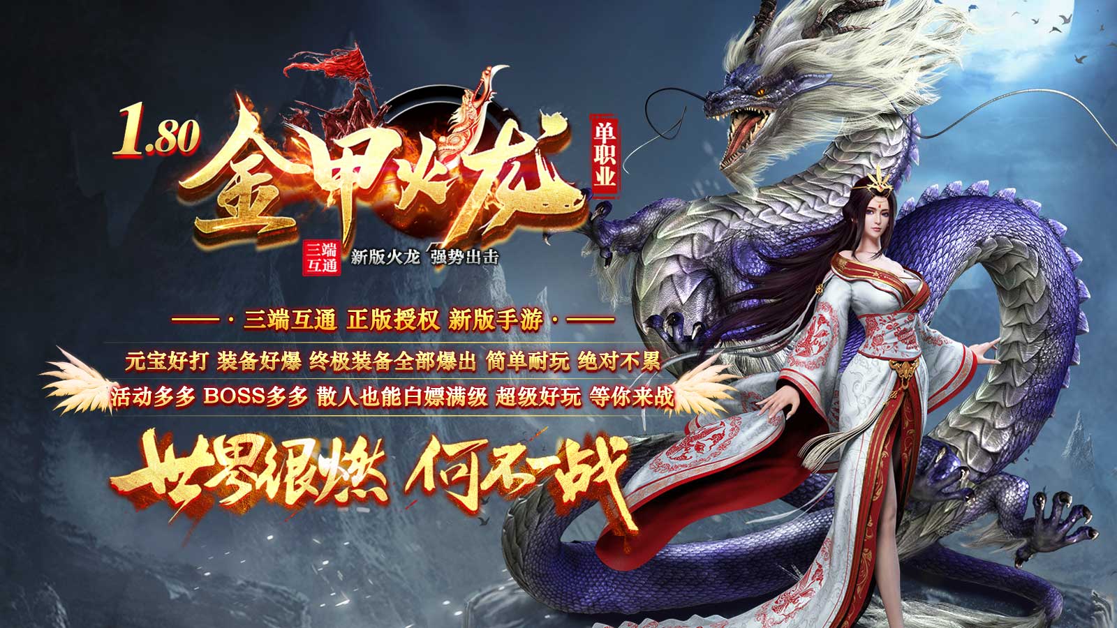 金甲火龙单职业软件封面