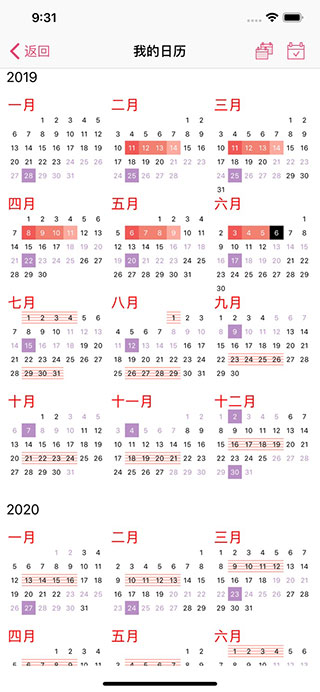 WomanLog app软件封面