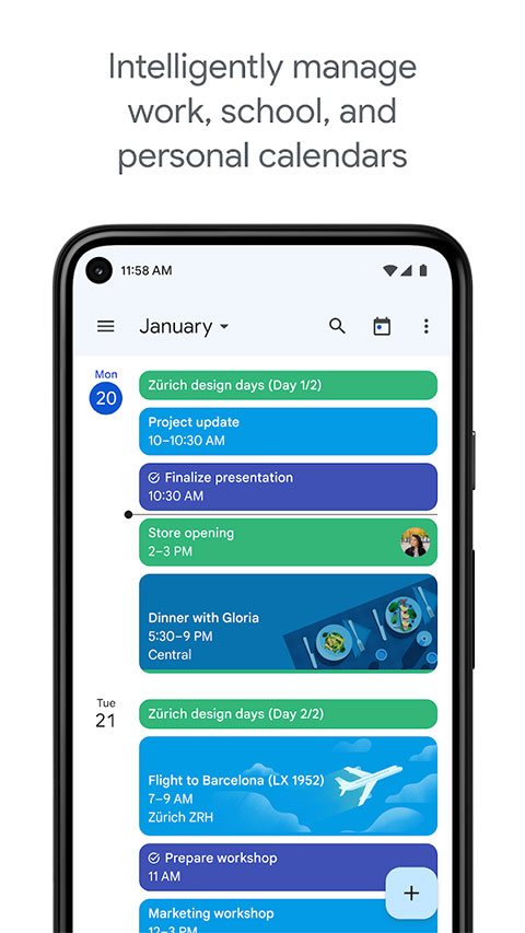 Google日历软件封面