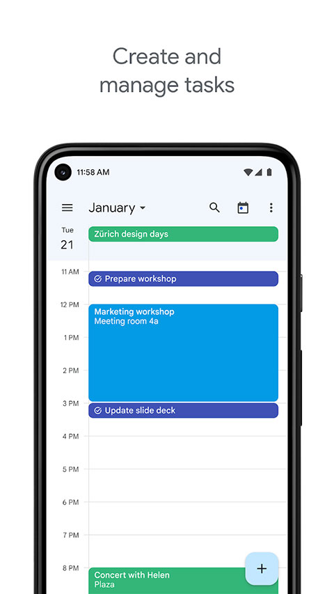 Google日历软件封面
