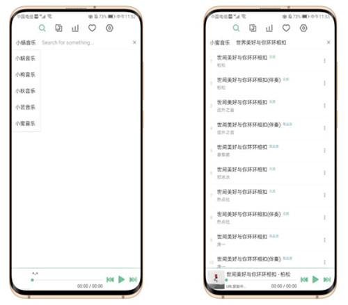 洛雪音乐助手搜索界面