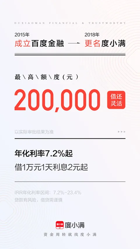 度小满理财app软件封面