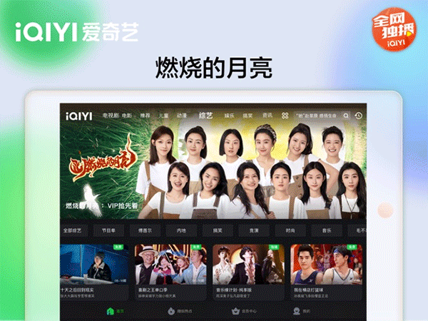爱奇艺hd版软件封面