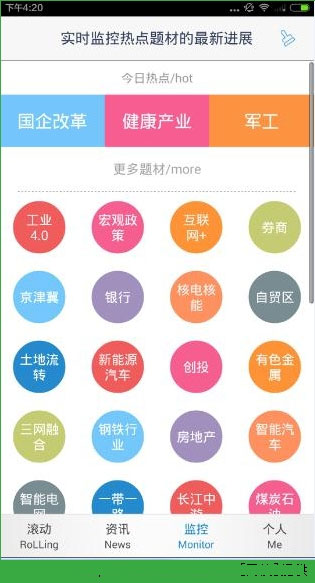 监控界面