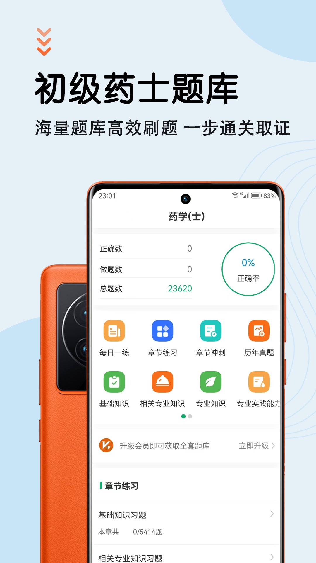 初级药士智题库软件封面