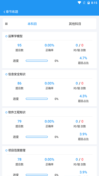 软考真题app软件封面