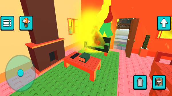 像素世界3d生存-逃离岩浆校园软件封面