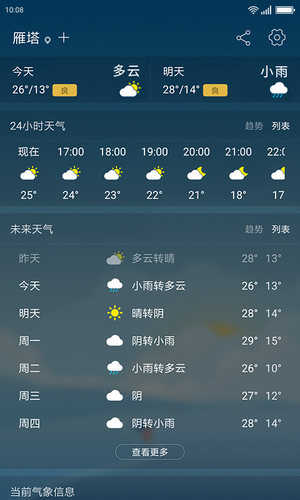无忧天气软件封面