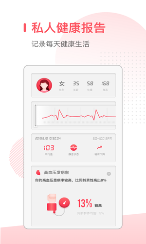 血压心率测量仪软件封面