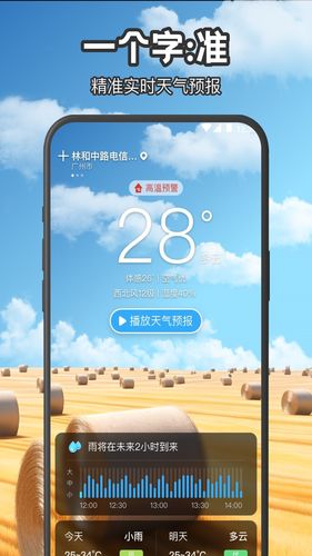 叮咚天气预报软件封面