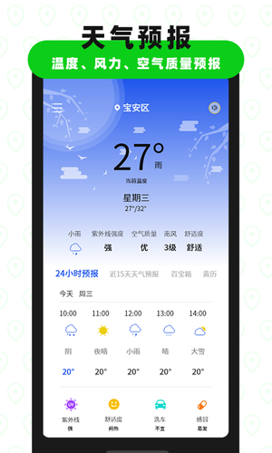 高度海拔GPS指南针软件封面