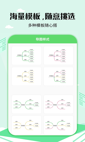 思维导图工具软件封面