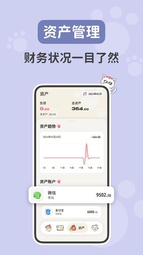 喵钱记账软件封面