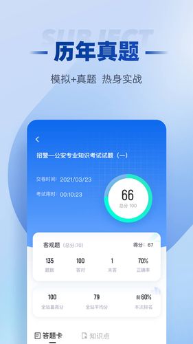 招警考试聚题库软件封面