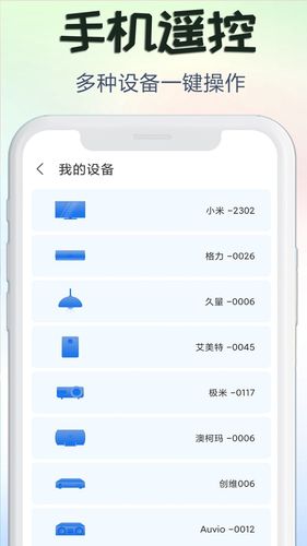 家电遥控器盒子软件封面