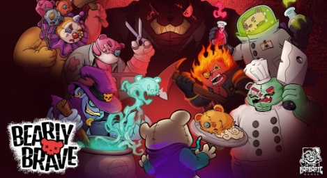 肉鸽卡牌《BearlyBrave》Steam页面年内发售