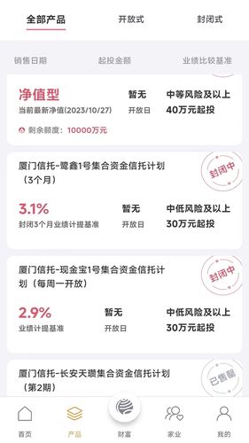 厦门国际信托软件封面