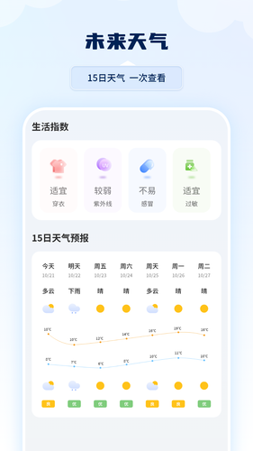 雷达实时天气第2张手机截图