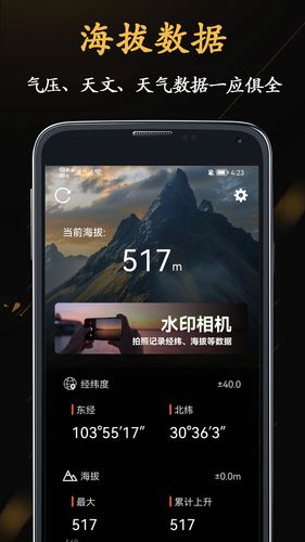 山图GPS全能海拔仪软件封面