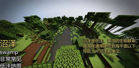 我的世界73种地形名称一览