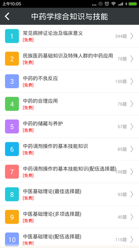 执业中药师总题库软件封面