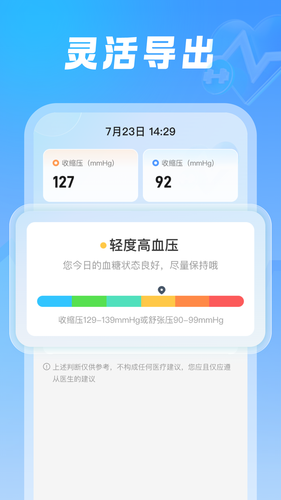 血压体检助手软件封面