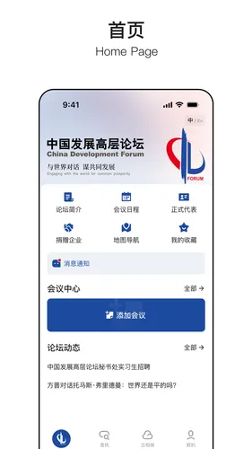 中国发展高层论坛软件封面