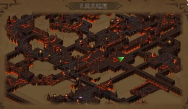 城堡传说3图5炎火地底怎么过具体一览