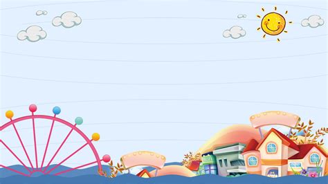 幼儿园ppt模板整套免费可爱背景图