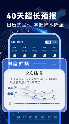 卫星准报天气软件封面