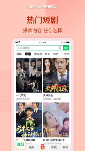 爱奇艺极速版软件封面