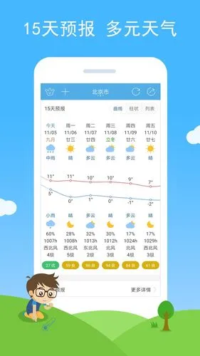 七彩天气软件封面
