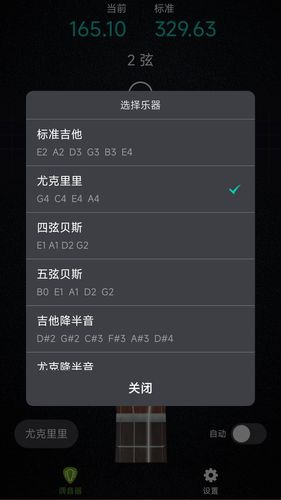弦音吉他调音器软件封面
