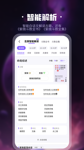 吉真紫微斗数软件封面