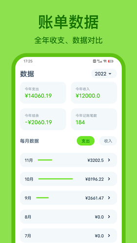 青柠记账软件封面