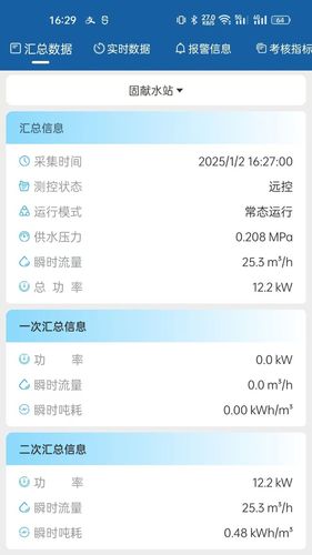 农村饮水节能增效管理系统软件封面