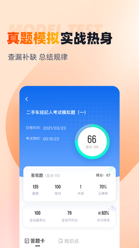 二手车经纪人考试聚题库软件封面