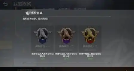 荒野行动佛系游戏成就怎么达成