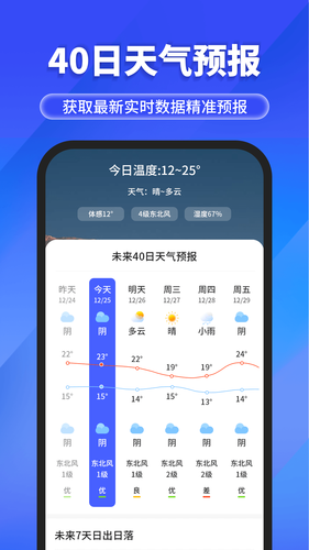 快报天气软件封面