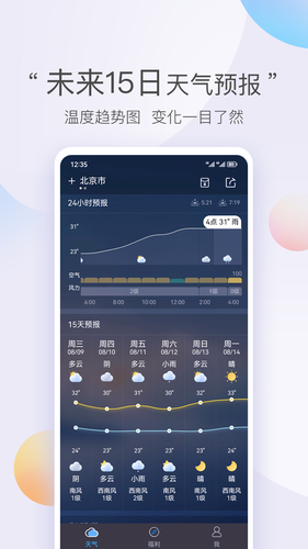 墨迹天气极速版软件封面