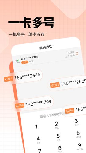 联通小号软件封面