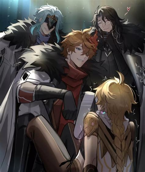 原神愚人众全员图片