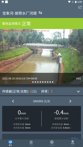 水库监测软件封面