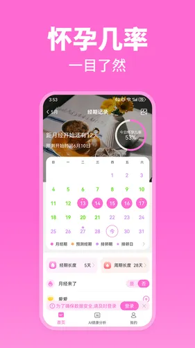 月经期助手AI软件封面