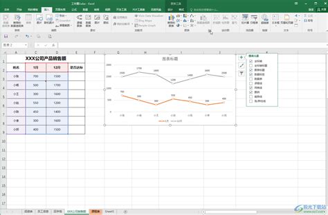 excel怎么在折线图里加线
