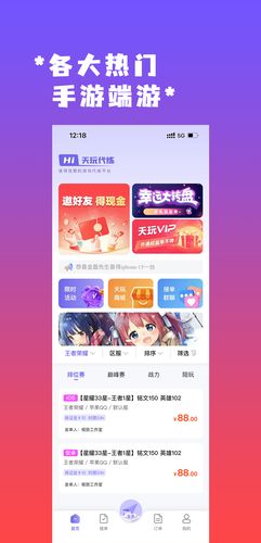 天玩代练软件封面