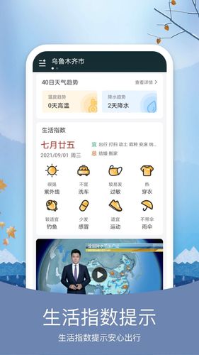 橘子天气软件封面